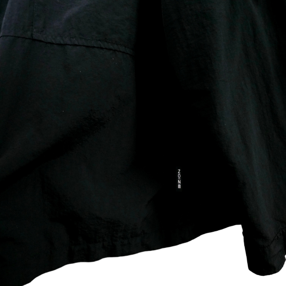 Noize Julian Minimalist Black Water-repellant Windbreaker Spring Jacket men XXL - Picture 11 of 16